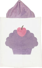Load image into Gallery viewer, Cupcake Dimples Plush Minky Hooded Towel
