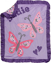 Load image into Gallery viewer, Butterfly Dimples Plush Minky Blanket
