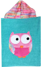 Load image into Gallery viewer, The Hoo Dimples Plush Minky Hooded Towel
