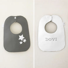 Load image into Gallery viewer, Boca Baby Company Monochrome Collection - Stars Bib
