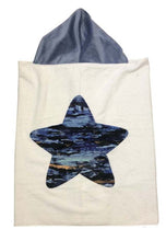 Load image into Gallery viewer, Big Star Dimples Plush Minky Hooded Towel
