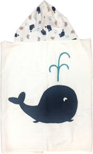 Load image into Gallery viewer, Whale Boogie Baby Hooded Towel
